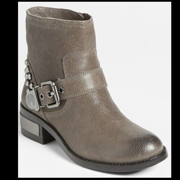 Vince Camuto Shoes - Vince Camuto Windetta Moto  Studded Leather Boots